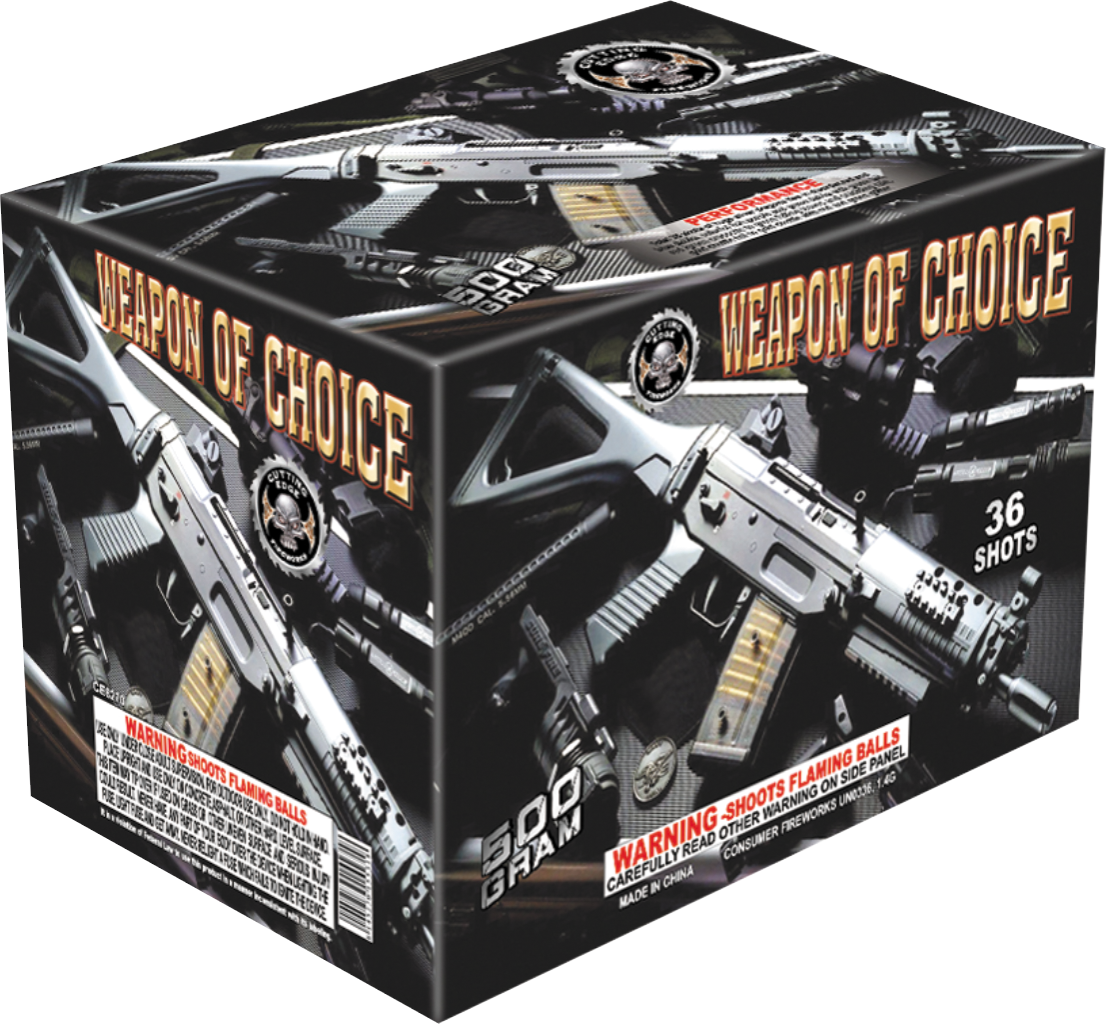 Weapon Of Choice Cutting Edge Safety Rules 500 Gram Aerial